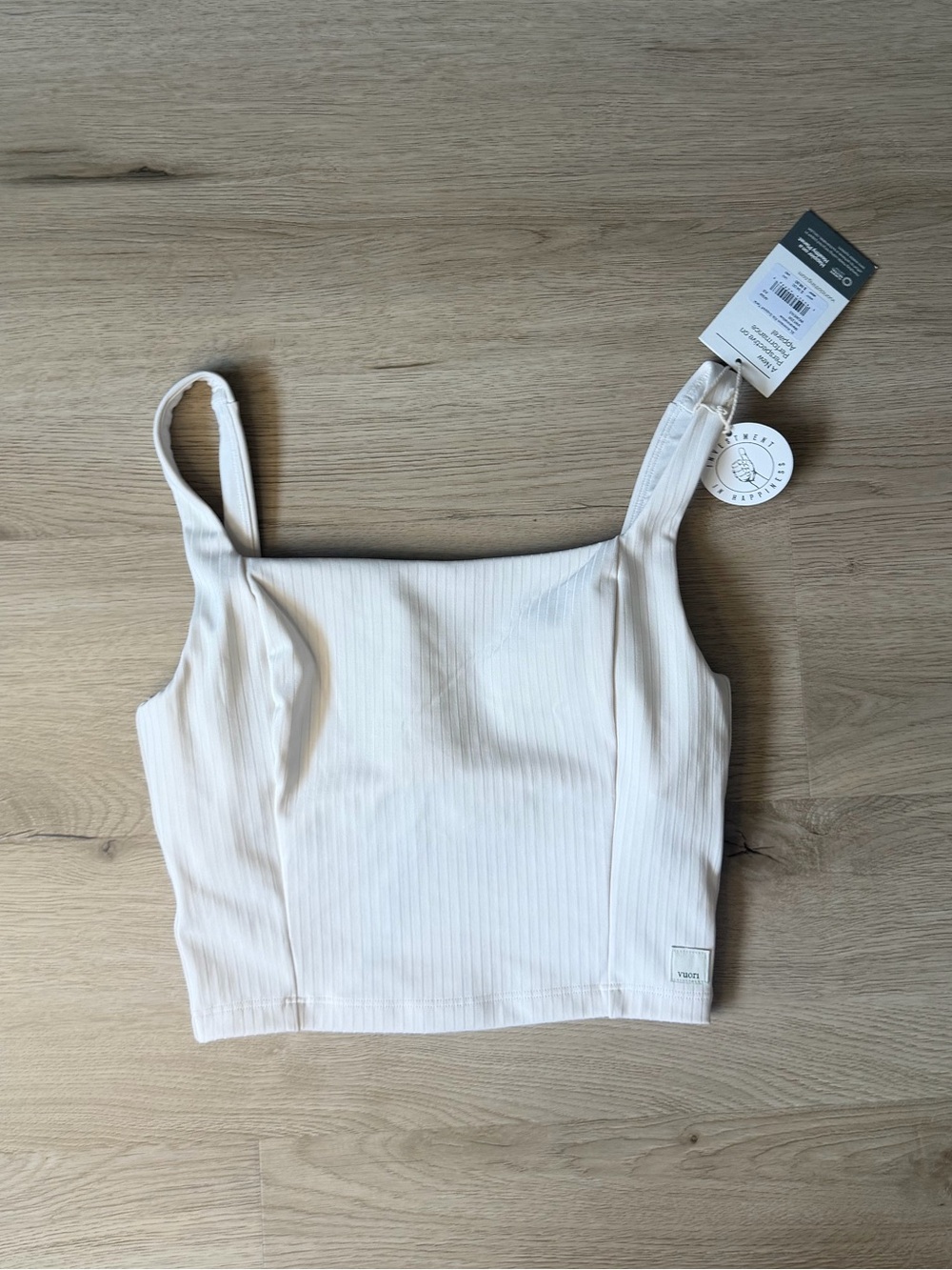 NWT vuori inversion rib tank top